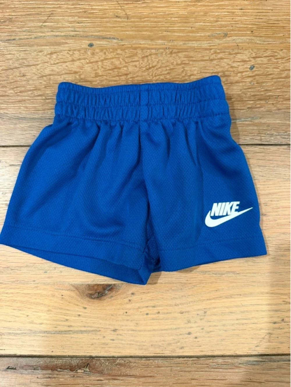 Boys Nike shorts blue size 0-3months EUC